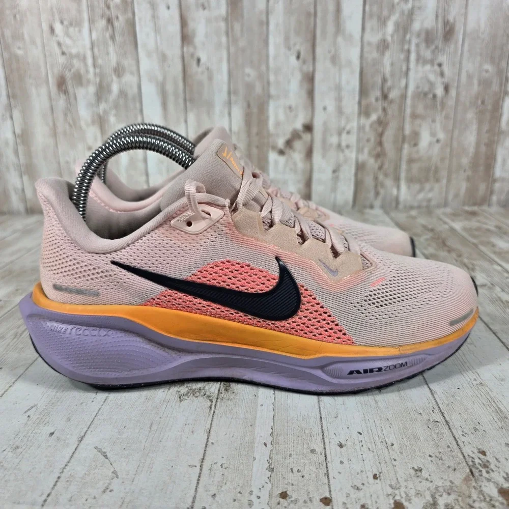 Nike Pegasus 41 Womens Running Shoes Pink Orange Purple FD2723-603 Size 8